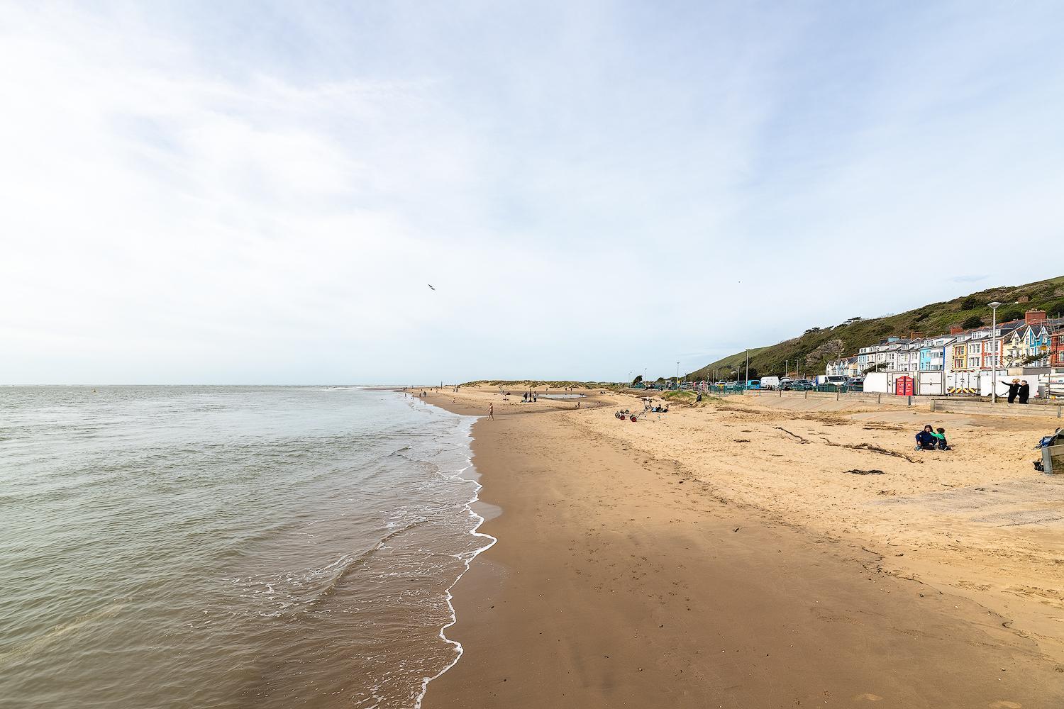 Popular Sea View Apartment Aberdyfi ภายนอก รูปภาพ