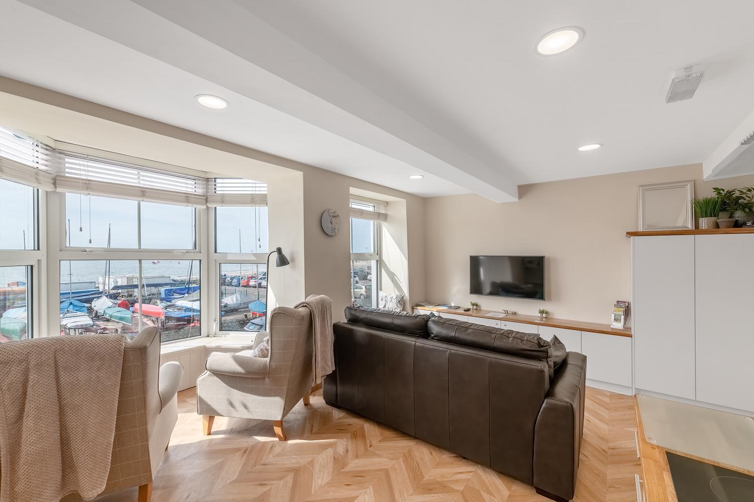 Popular Sea View Apartment Aberdyfi ภายนอก รูปภาพ